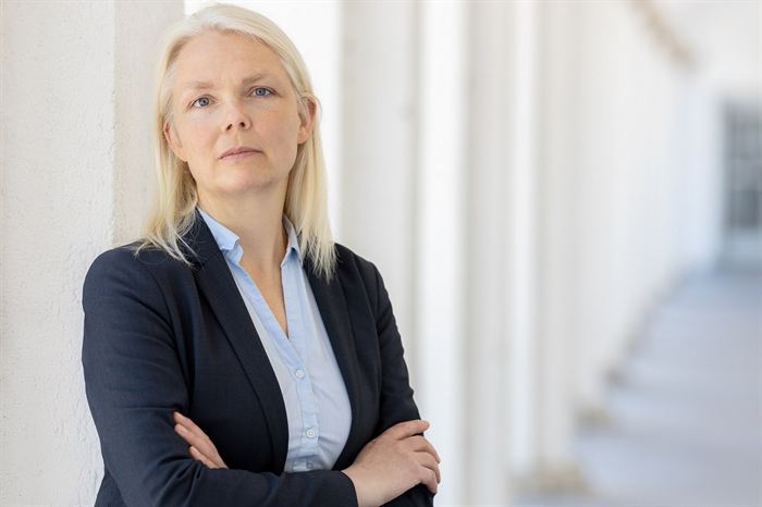 Silke Kuhlemann im Blazer